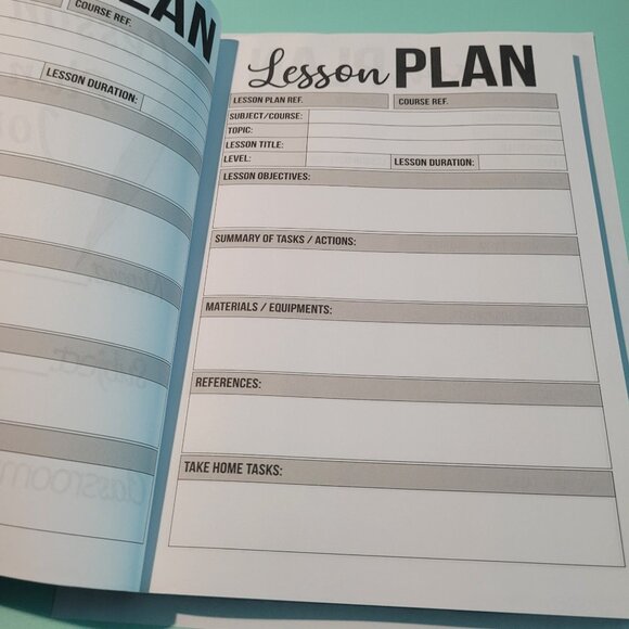 Ultimate Daily Lesson Plan Journal- Teachers, Paraprofessionals, Homeschool - Picture 5 of 5